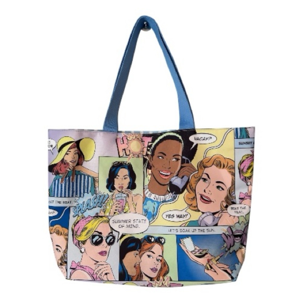 Estee Lauder Women’s Pop Art Tote Beach Pool Bag